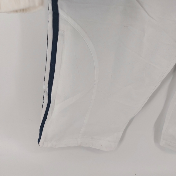 Adidas track suit white with black size medium - Picture 3 of 8